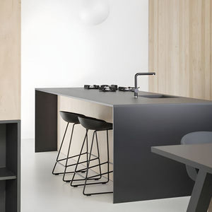 Noir Minimalist Bar Stool (Set of 4)