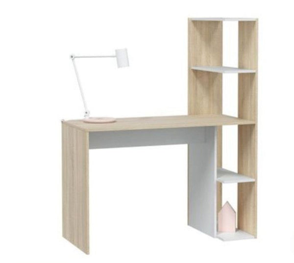 Ferlyn Compact Desk with Shelves