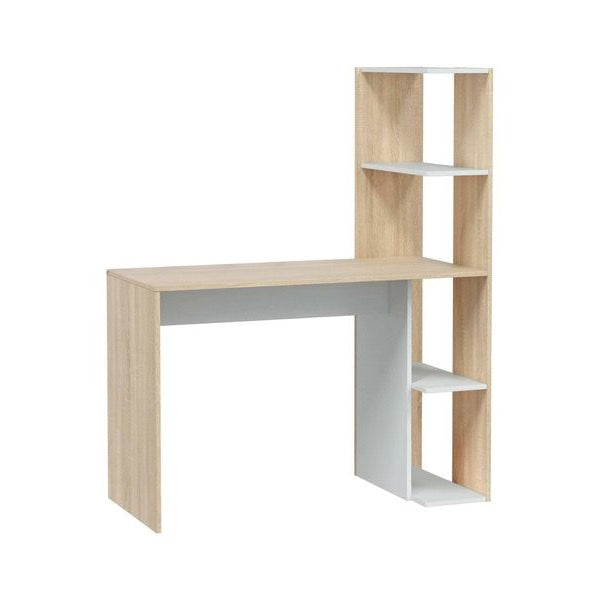 Ferlyn Compact Desk with Shelves
