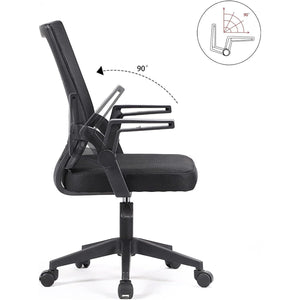 Ergonomic Office Chair with Adjustable Armrests and Height