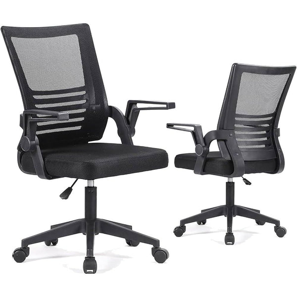 Ergonomic Office Chair with Adjustable Armrests and Height