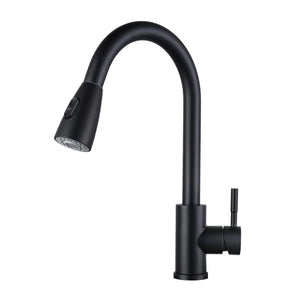 Decorum & Co - Eclipse Pull-Out Kitchen Faucet - Matte Black