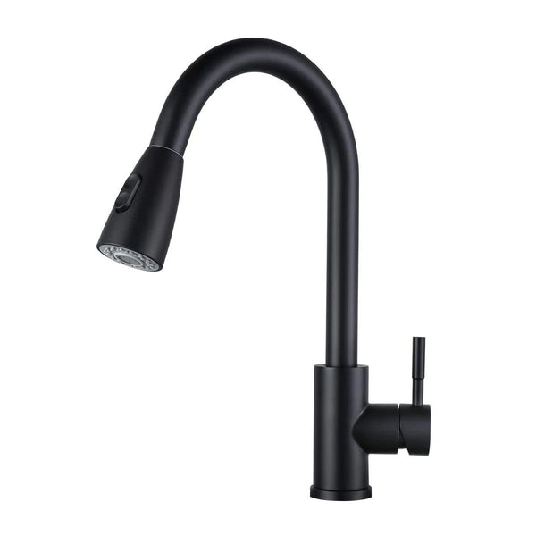 Decorum & Co - Eclipse Pull-Out Kitchen Faucet - Matte Black
