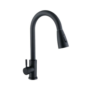 Decorum & Co - Eclipse Pull-Out Kitchen Faucet - Matte Black