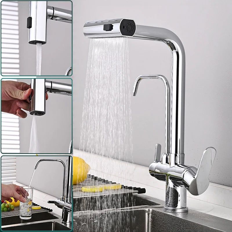 Nova Dual Multifunctional Modern Mixer Tap With Filter Tap