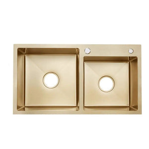 Modern Double Bowl Stainless Steel Kitchen Sink