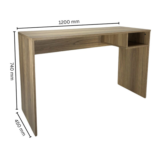 Student Desk with Shelf-120 cm
