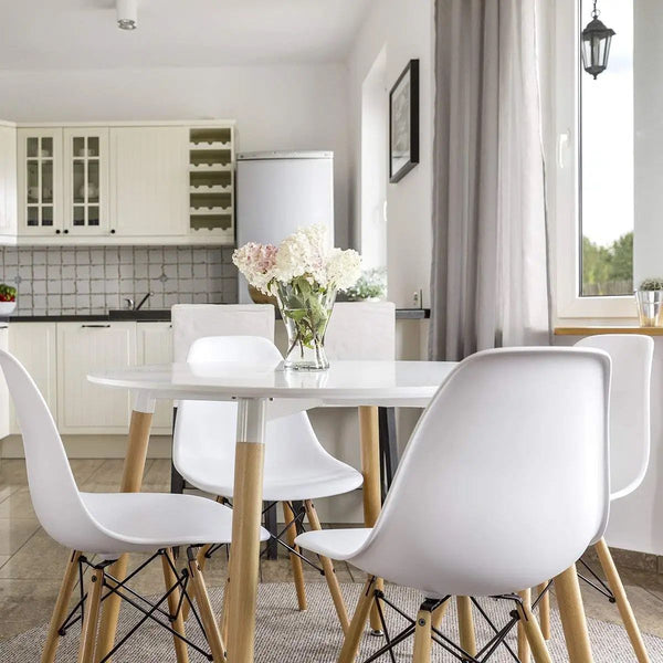 Scandinavian Dining Chair Set (Set of 4)