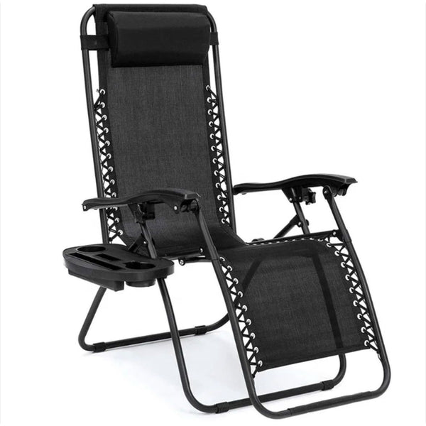 Adjustable Recliner/Lounger Zero Gravity Chairs (Set of 2)