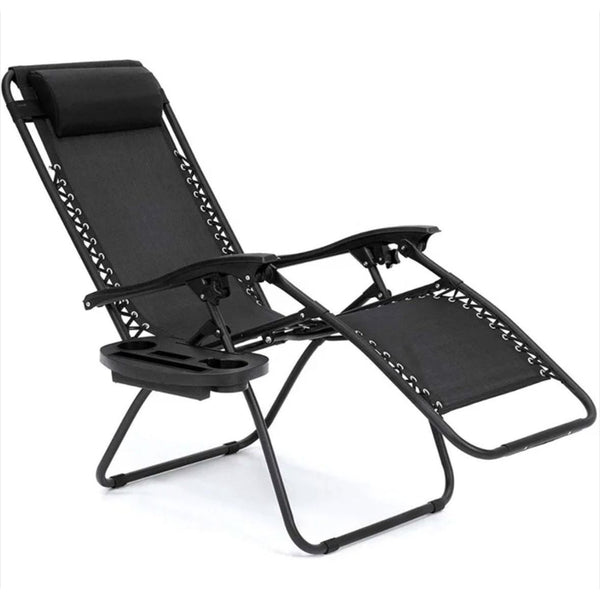 Adjustable Recliner/Lounger Zero Gravity Chairs (Set of 2)