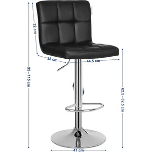 Oslo Tufted Bar Stool (Set of 2)