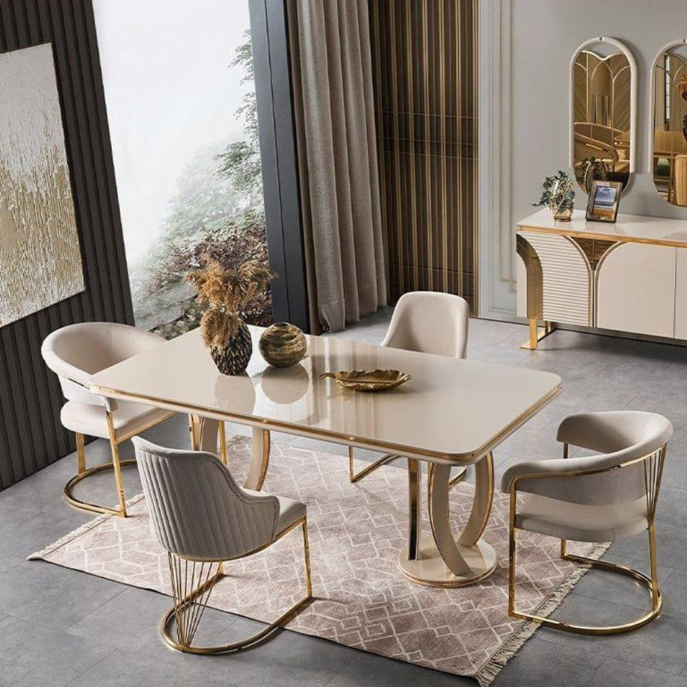 Lumière Velvet Dining Chair