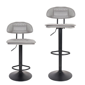 Metro Padded Bar Stool (Set of 2)