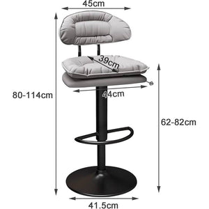 Metro Padded Bar Stool (Set of 2)
