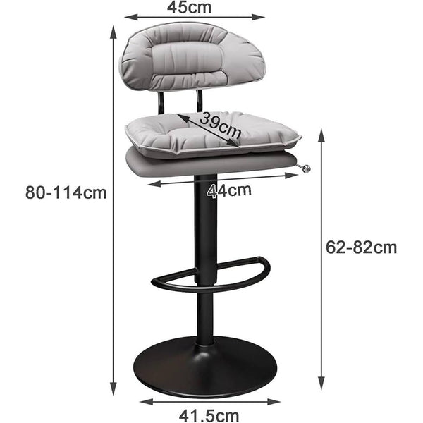 Metro Padded Bar Stool (Set of 2)