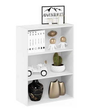 Minimalist 3-Tier Bookcase