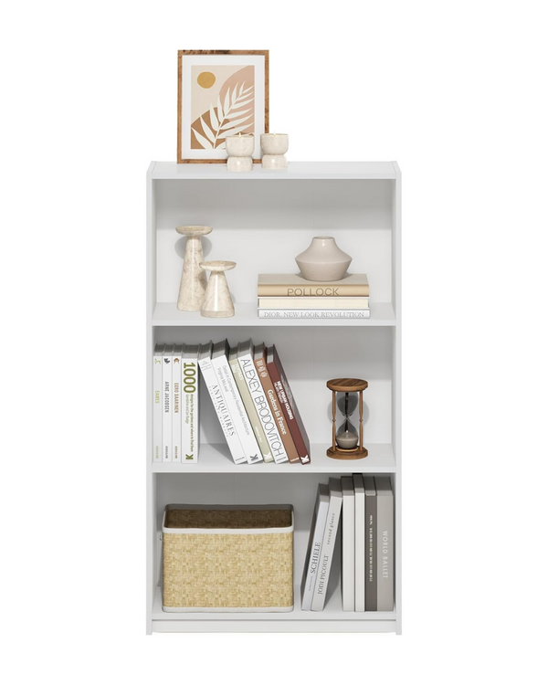 Minimalist 3-Tier Bookcase