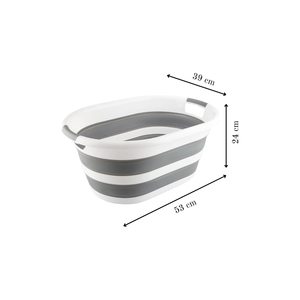 Collapsible Laundry Bucket with Handles