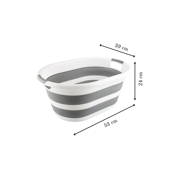 Collapsible Laundry Bucket with Handles