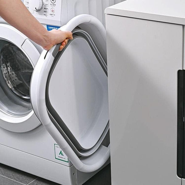Collapsible Laundry Bucket with Handles