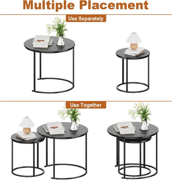 Luna Nesting Coffee Table Set