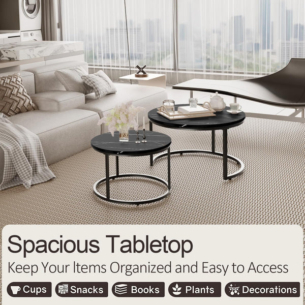 Luna Nesting Coffee Table Set