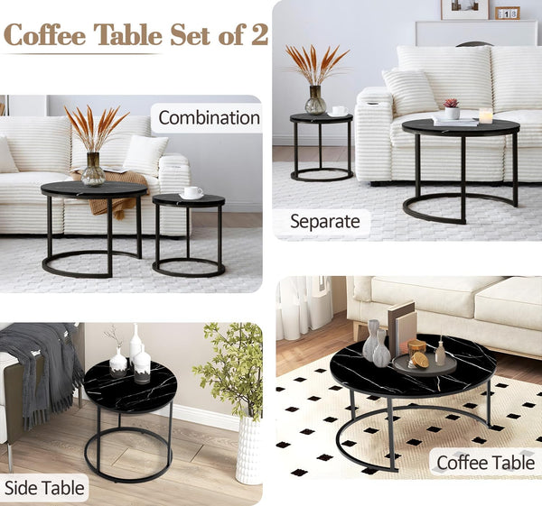 Luna Nesting Coffee Table Set