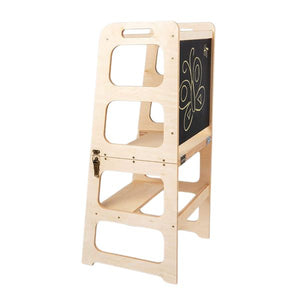 4-in-1 Convertible Montessori Toddler Tower