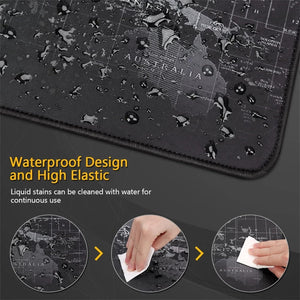 Atlas World Map Mouse Pad
