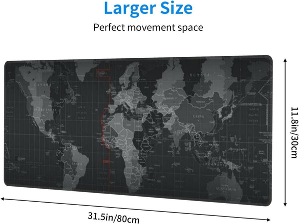 Atlas World Map Mouse Pad