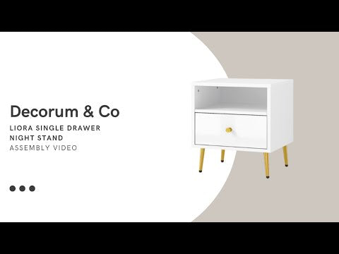Liora Single Drawer Night Stand