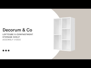 LoftCube 5-Compartment Storage Shelf