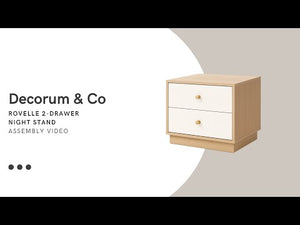 Rovelle 2-Drawer Night Stand