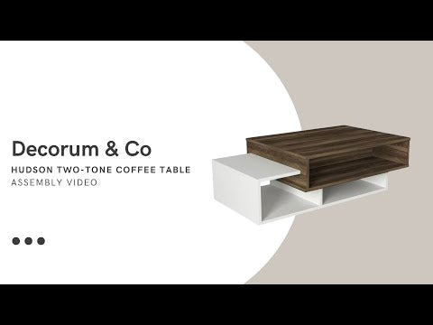 Hudson Two-Tone Coffee Table
