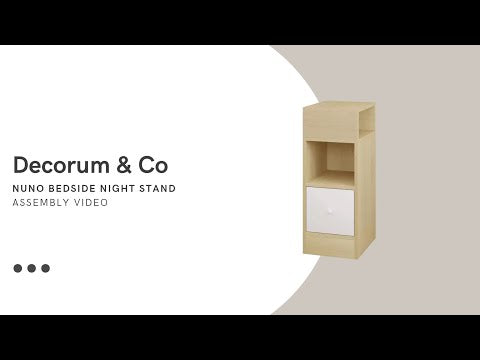 Nuno Bedside Night Stand